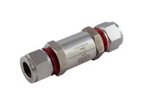 Superlok SPCVI-S12-10P 3/4"T - 3K Tube End SPCV In-Line Check Valve - 10 PSI Crack - 2 Ferrule - 316 Stainless Steel
