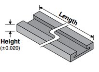 System Plast VT-S-980-T-S-0450-6 MACHINED CURVES-STANDARD BEV OR TAB