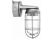 RAB VXBR1B VAPORPROOF 100 WALL BRK 4 BOX 1/2 BLACK LESS GLOBE