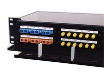 Hubbell Wiring XPLFOSEPAW LABEL FIBER ADAP PNL LABEL ADHS WH 10