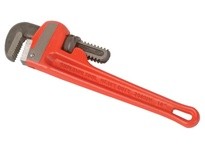 Superior 02810 10" HEAVY-DUTY CAST-IRON HANDLED PIPE WRENCH