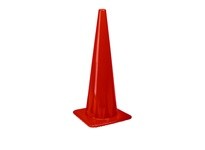 Cortina 03-500-07O W Traffic Cone 28" Orange 7#