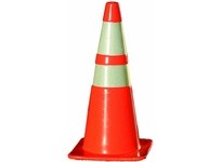 Cortina 03-500-10O W Traffic Cone 28" Orange 7# 6"/4" Collars