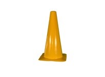 Cortina 03-500-63 W Traffic Cone 18" Yellow 3#
