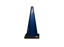 Cortina 03-500-64 DW Traffic Cone 28" Blue 7# w/black base