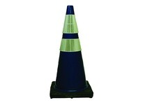 Cortina 03-500-69 DW Traffic Cone 28" Blue 7# 6"/4" Collars