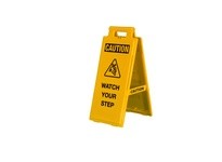 Cortina 03-600-38 Floor Stand - Caution Watch Your Step | YarinInd