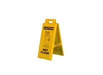 Cortina 03-600-50 Floor Stand - Caution Wet Floor w/fall symbol