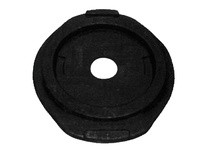 Cortina 03-732-40 Molded Rubber Snap-On Base - 40 lbs.
