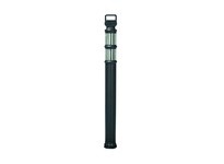 Cortina 03-747BLK 45" EZ Grab Flared Black Post - (2)3" High Intensity Prismatic Collars