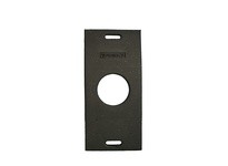 Cortina 03-752-30 Recycled Rectangular Rubber Base - 30 lbs | Durable & Eco-Friendly