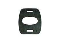 Cortina 03-760-20 Recycled Rectangular Rubber Base - 20 lbs. (18.5W x 22L x 1.3H)