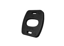 Cortina 03-760-30 Recycled Rectangular Rubber Base - 30 lbs. (18.5W x 22L x 1.8H)