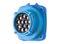 Meltric 03-A8001-001 PN12c Receptacle Poly Blue Size 1 | Industrial Supplies