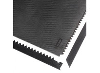NoTrax 040S0033BL Rubber Modular 040 Slabmat 3X3 Black | Durable Industrial Mat