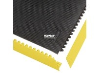 NoTrax 041M0003YL Rubber Ramp 041 Slabmat Safety Ramp 2"X36" Male Yellow