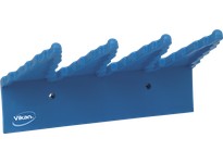 Vikan 06153 Wall Bracket 9.5" PP Blue | YarinInd