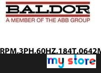 Baldor 06F617W569G1 5HP, 1750RPM, 3PH, 60HZ, 184T, 0642M, XPFC, F1