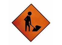 Cortina 07-800-3026 36" Super Bright - Workers Symbol