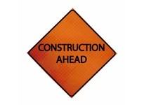 Cortina 07-800-3028 36" Super Bright - Construction Ahead | YarinInd