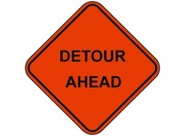 Cortina 07-800-4015 48" Mesh - Detour Ahead | YarinInd