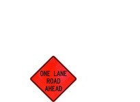 Cortina 07-800-4032 48" Super Bright - One Lane Road Ahead | YarinInd