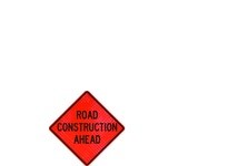 Cortina 07-800-4036 48" Super Bright - Road Construction Ahead