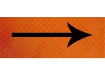 Cortina 07-800-4090 Overlay for 48" Super Bright - Single-Head Arrow