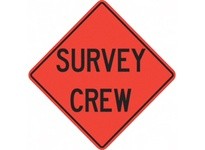 Cortina 07-800-4720 48" Vinyl Non-Reflective - Survey Crew