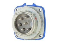 Meltric 07-P8051 PN7c INLET METAL SIZE 1 IP 66/67 5P+G 15 A 480 VAC 60 Hz