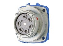 Meltric 07-P8051-001 PN7c RECEPTACLE METAL SIZE 1 IP 66/67 5P+G 15 A 480 VAC 60 Hz REVERSE INTERIORS