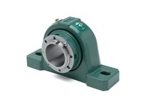 Dodge 071040M ISN 513-060MFS Pillow Block Roller Bearing Unit - 60 mm Bore Dia. Two-Bolt Base Solid Pillow Block Non-Expansion B