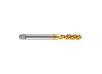 Regal 073587MS 3/4"-10 NC H5 4 Flute Mod. Bottom SuperTuf SS-DA Spiral Flute Tap with TiN Cutting Tools
