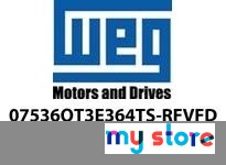 WEG 07536OT3E364TS-RFVFD MOTOR 75HP 2P 364/5TS WFA2