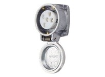 Meltric 09-24075-185 PNHT Receptacle Metal Size 1 | High Temp | IP44