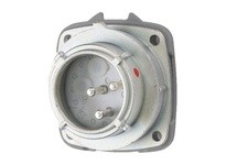 Meltric 09-N8045 PN20 INLET METAL SIZE 1 TYPE 4X 1P+N+G 20 A 277 VAC