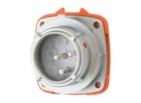 Meltric 09-N8072 PN20 INLET METAL SIZE 1 TYPE 4X 2P+G 20 A 250 VAC
