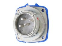 Meltric 09-N8163 PN20 INLET METAL SIZE 1 TYPE 4X 3P+G 20 A 208 VAC