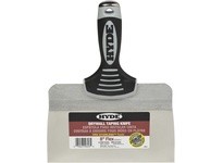 Hyde Tools 09323 8" Pro Stainless Taping Knife Stainless Steel Extruded Back