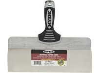 Hyde Tools 09343 12" Pro Stainless Taping Knife Stainless Steel Extruded Back