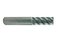 Regal 099723RM 1/2 x 1/2 x 1-1/4 x 3 5 Flt 45 degree Helix Carbide .030 Corner Radius End Mill Cutting Tools
