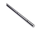 Thomson Linear 1/2 AL PD CTL Shaft, 60 Case, 0.4988 / 0.4996 in Diameter, Predrilled, Class AL, Aluminum 6061-T6, 70 Rockwell C 