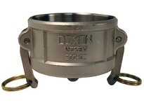 Dixon 100-DC-SS Cam & Groove Type DC Dust Cap | High-Quality Industrial Supplies