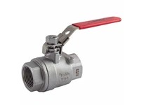 Mako 1000S24 1000S Stainless 1k Ball Valve 3" - 1K PSI - 2 Pc Stainless Steel Body - RTFE Seat - 316 Stainless Steel Ball - NACE
