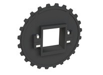 Rexnord 614-92-1 2 1/2" Square Shaft-ready Bore, 5.799" Pitch Diameter, 24 Teeth | Industrial Supplies