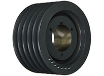 Browning 5TB90 5 Groove A, B Belt Section Cast Iron Bushed Bore Multiple Sheave, Split Taper Bushed, 9.35" Outside Diameter5 Gro