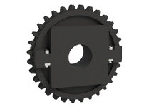 Rexnord 614-181-19 1500 Series Molded Split Sprocket with 32 Teeth and a 1-1/2" Round Idler Bore in PA material1500 Series Molde