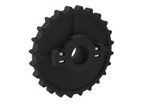 Rexnord 614-59-12 1 1/4" Round Idler Bore, 5.795" Pitch Diameter, 24 Teeth, PA, NS5700 Molded Split Sprocket1 1/4" Round Idler B