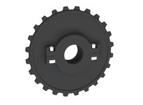 Rexnord 614-107-12 1 1/4" Round Idler Bore, 5.799" Pitch Diameter, 24 Teeth | Industrial Solutions