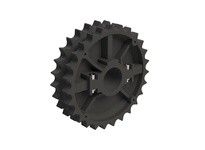 Rexnord 614-52-19 820 Series Molded Split Sprocket with 27 Teeth and a 1-1/2" Round Idler Bore in PA material820 Series Molded S